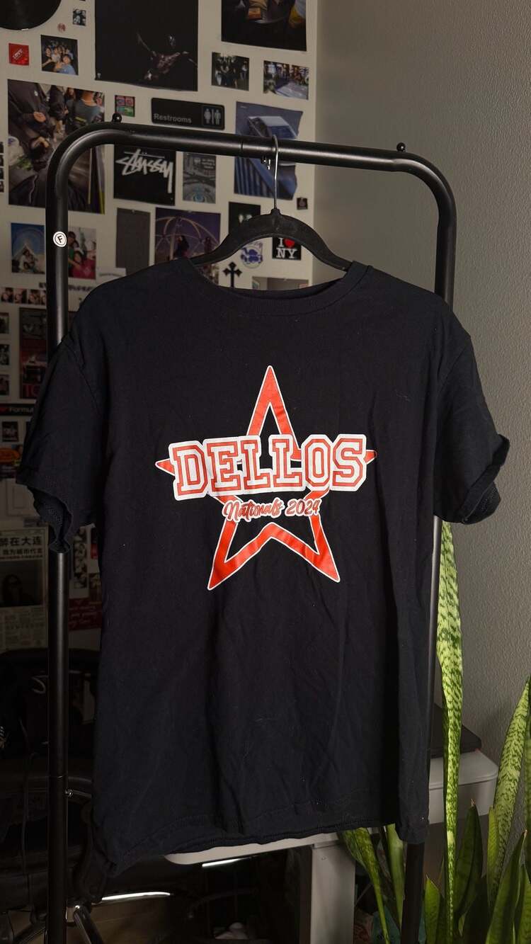 Gildan Dellos Nationals 2024 Thunderstruck Dance Competition Black T-Shirt